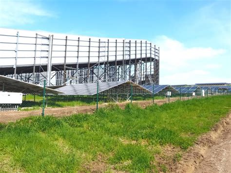 Ski Hall Building of the Alpenpark Neuss in Germany with Solar Panels ...