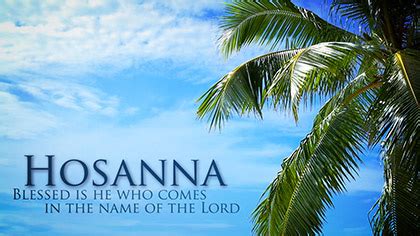 Hosanna Palm Sunday Worship Intro – Motion Worship – Video Loops ...