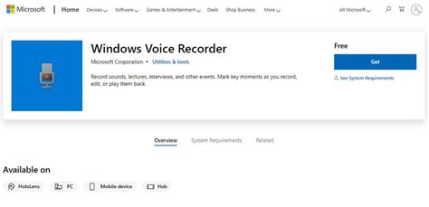 Microsoft audio recorder - basicsnimfa