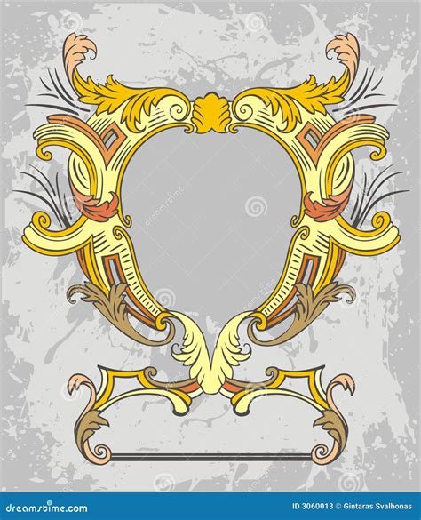 Gold Border Or Frame Stock Photos - Image: 3060013