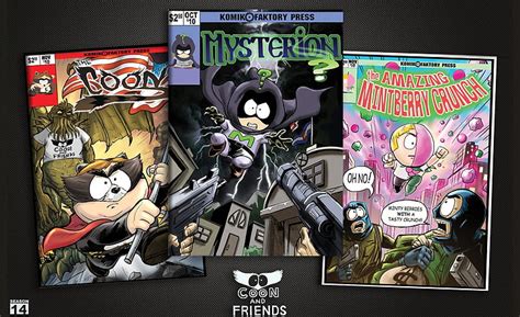 HD wallpaper: South Park - Coon Vs Coon And Friends, three assorted comic books | Wallpaper Flare