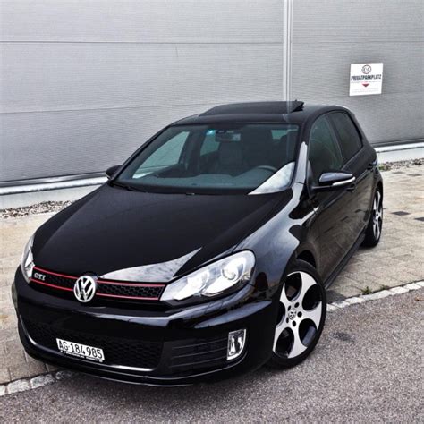 Stunning black Volkswagen Golf MK6 GTI – Fatbardh Selimaj | VW Golf Tuning