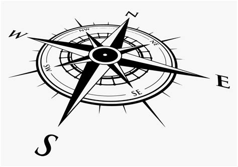 Compass Rose Clip Art - Compass Rose Png Transparent Background, Png ...