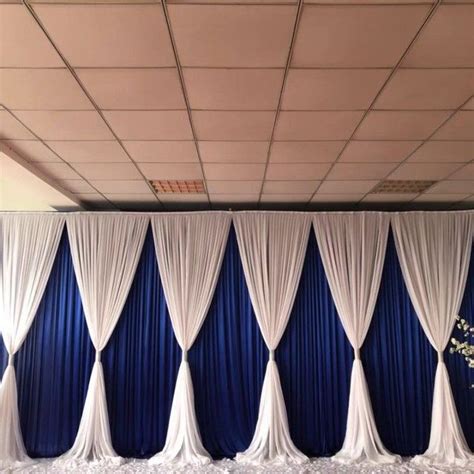 157.0US $ |Wedding Curtain Backdrop | Backdrop Drape Curtain | Blue Backdrop Curtain | Swag ...