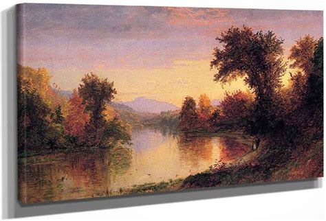 Autumn On The Hudson River 1860 by Jasper Francis Cropsey