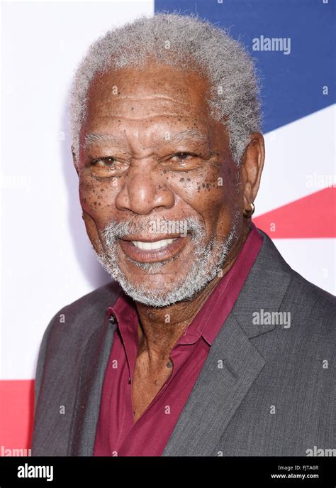 MORGAN FREEMAN US film actor in March 2016. Photo Jeffrey Mayer Stock Photo - Alamy