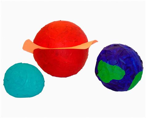 Paper Mache Planets Tutorial | Elmer's | Paper mache crafts for kids ...