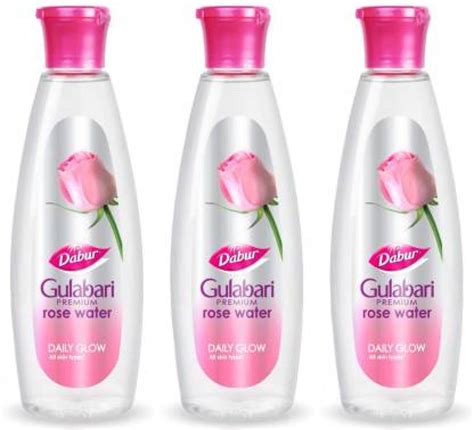 Dabur Gulabari Rose Water, 250 ml (Pack of 3) Men & Women (750 ml) - OMGTricks