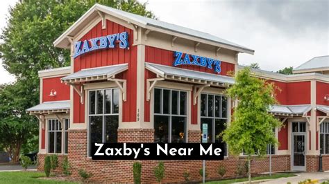 Zaxby's Near Me: Find Flavorful Chicken Near You - Open Near Me