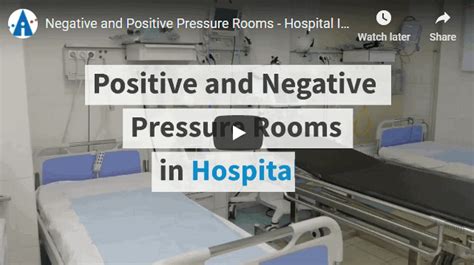 Negative and Positive Pressure Rooms 101 | Hospital Infection Control