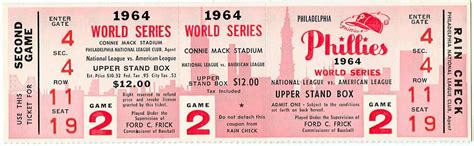 Doris Moore Rumor: Phillies Tickets World Series