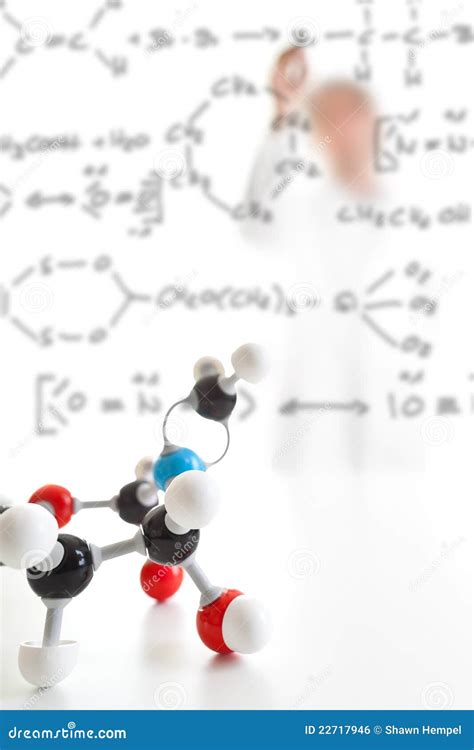 Chemical research stock photo. Image of formula, screen - 22717946