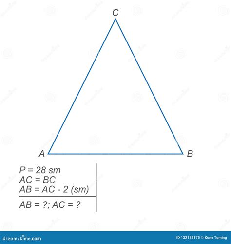 The Perimeter of an Isosceles Triangle is Equal To Twenty Centimeters ...