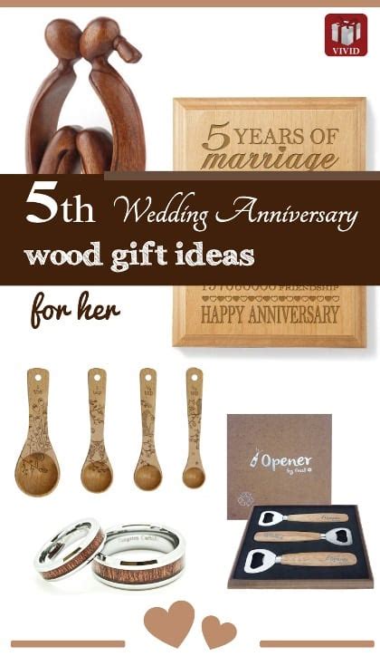 5th Wedding Anniversary Gift Ideas for Wife