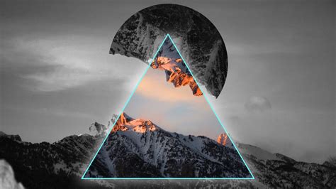 Geometric Mountains 4K Wallpapers | HD Wallpapers | ID #27366