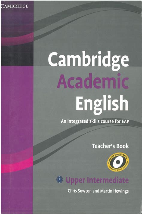 Cambridge Academic English - Teacher's Book - B2 Upper Intermediate ...