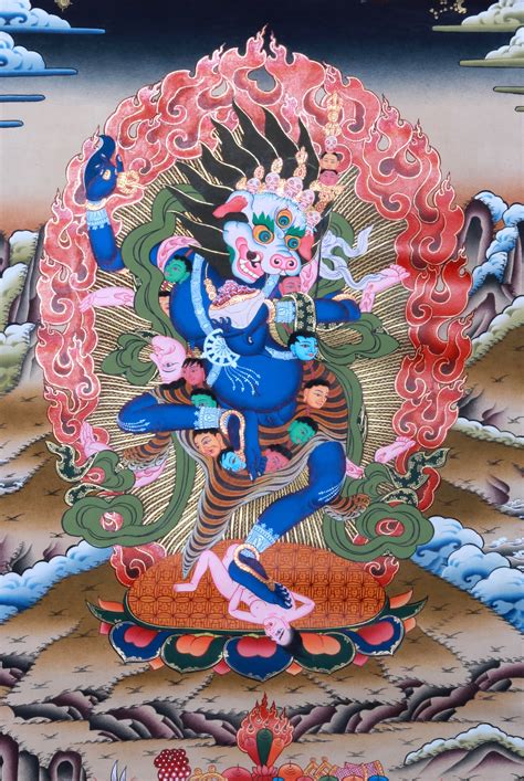 Tibetan Buddhist Deity Simha Dakini