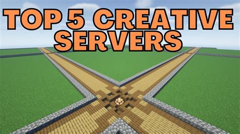 Top 5 Minecraft Creative Servers in 2023 - YouTube