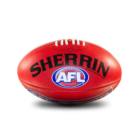 AFL Mini Replica Game Ball - Red