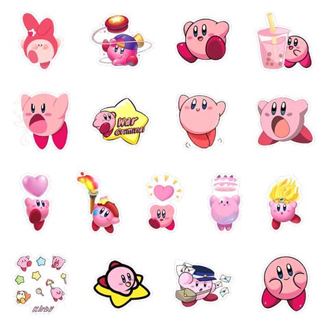 Kirby Star Allies Game Stickers – arothy