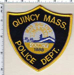 Quincy Police (Massachusetts) Shoulder Patch - new from 1990 | eBay