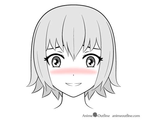 How to Draw Anime & Manga Blush in Different Ways - AnimeOutline