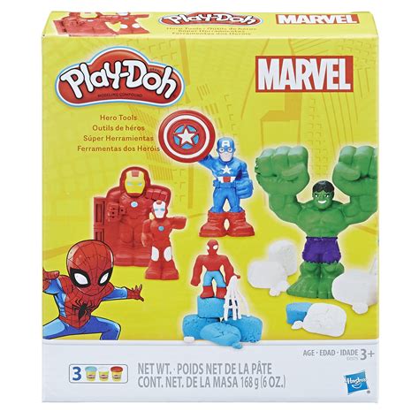 Play-Doh Marvel Hero Tools with 3 Cans of Play-Doh - Walmart.com