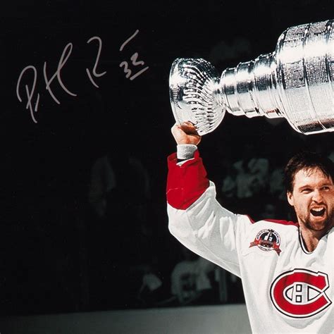 Patrick Roy Signed Canadiens "1992-93 Stanley Cup Celebration" 16x20 ...