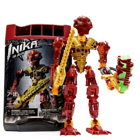 LEGO Bionicle Voya Nui Toa Inika 8727: Toa Jaller w/ Canister ...