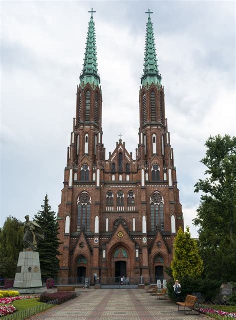 Front View of St. Florian& X27;s Cathedral in Warsaw, Poland Editorial ...