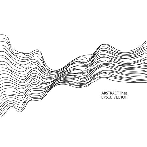 Abstract dynamic lines stock vector. Illustration of shape - 99345319