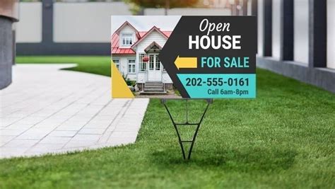 Open House Signs - Square Signs