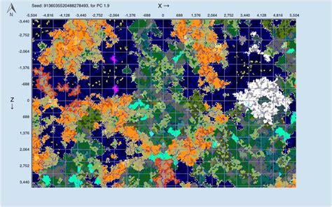 How to use chunkbase to find different biomes in Minecraft