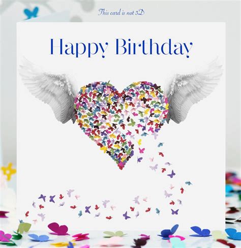 Pin by Sundus on birthdays | Butterfly birthday cards, Happy birthday angel, Happy birthday in ...