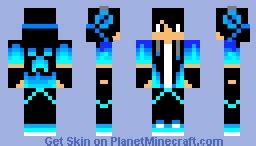 blue boy skin Minecraft Skin