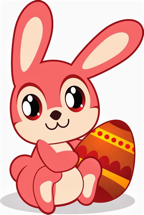 Imagenes Tiernas: Dibujos de conejos de Pascua para niños