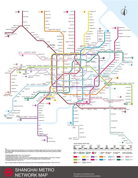 Printable Shanghai Metro Map for 2023 - China Mike