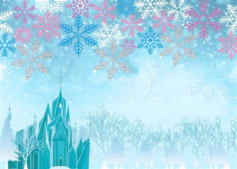 Download Enchanting Frozen Castle in Winter Wonderland | Wallpapers.com