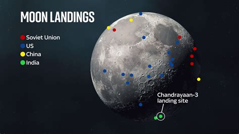 India lands spacecraft on the moon