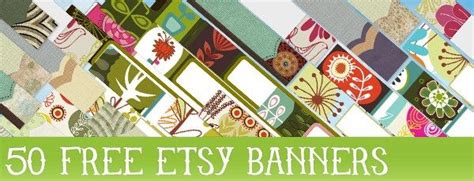 Free Etsy Banners – Pack 4 | Starsunflower Studio Blog | Etsy banner ...