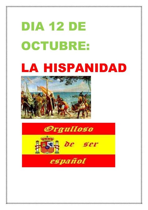 Qué se celebra el día 12 de octubre