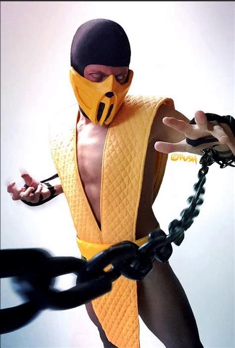 10 Mortal Kombat: Scorpion Cosplay Costume Designs - Creative Cosplay ...