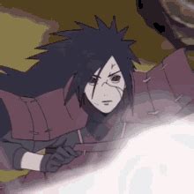 Madara Uchiha Eternal Mangekyou Sharingan Gif