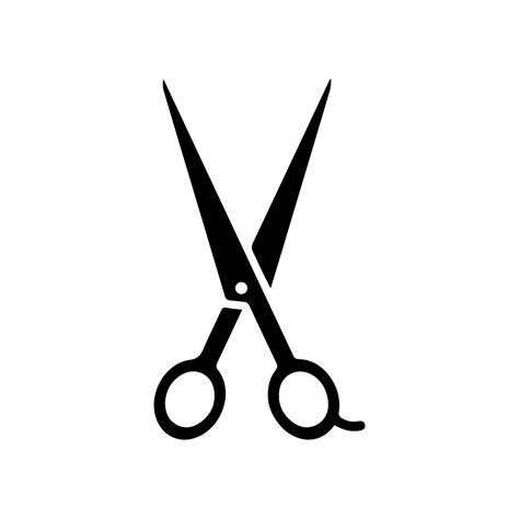 Comb and scissors icon. Scissors hairbrush vector illustration, Hair combs and scissors set ...