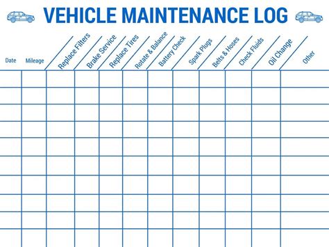 Vehicle Maintenance Tracking Spreadsheet — db-excel.com