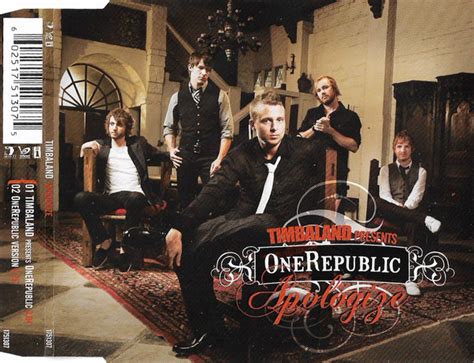 Timbaland Presents OneRepublic - Apologize (2007, CD) | Discogs