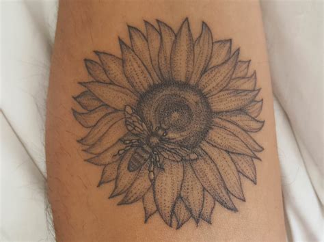 Turning 43. My sunflower and bee. For my wife and me. By Eugene Andriu ...