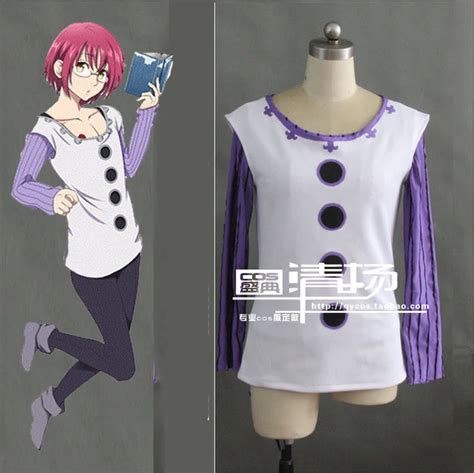 New Top Quality The Seven Deadly Sins Lust Gowther Cosplay Costume Vest ...