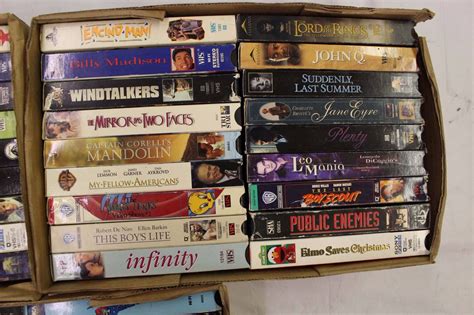 Lot of VHS Movies