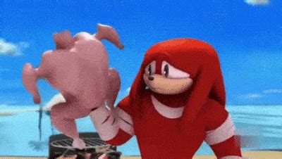 Knuckles puppets | Sonic Boom | Know Your Meme